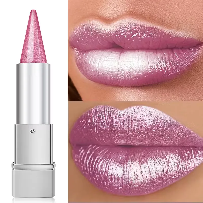 Shimmery Metallic Lipstick