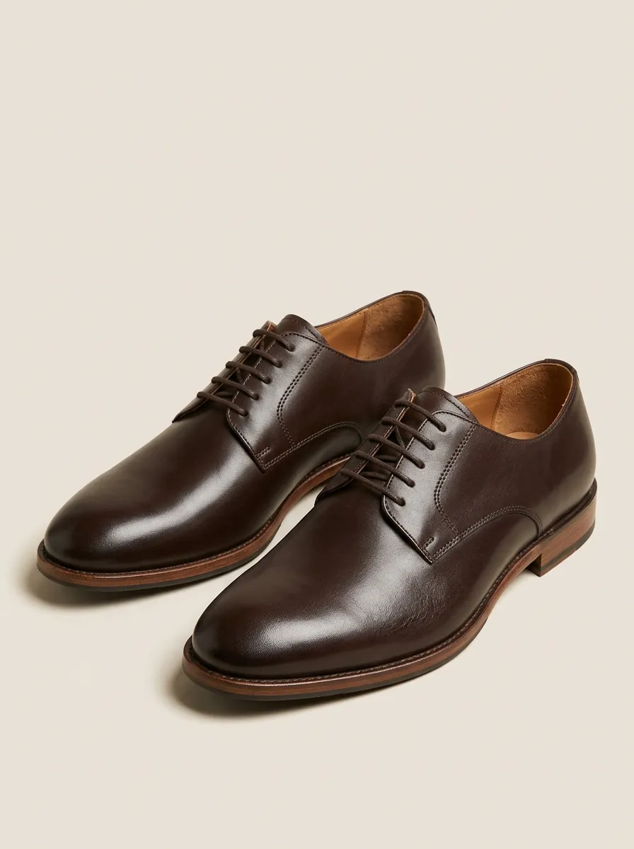 Men's Classic Business Leather Derby Shoes