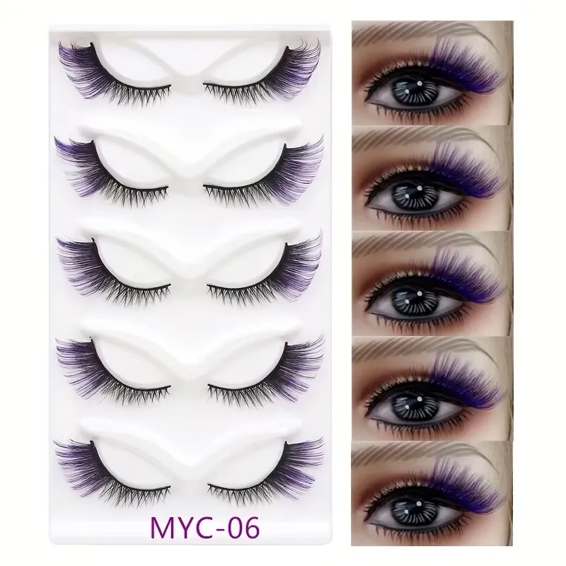 Multi-Color False Lashes