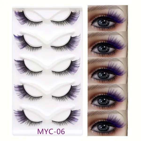 Multi-Color False Lashes