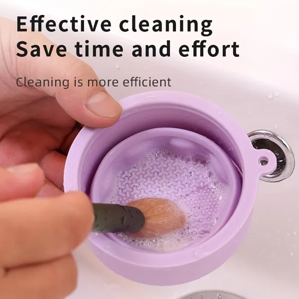 Portable Brush Washing Tool
