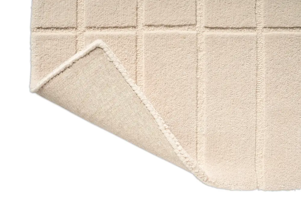Wool Tufted Geometric Understated Area Rug
