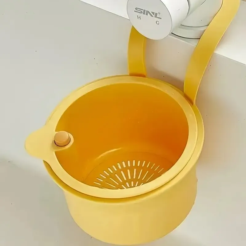 Install The Sink Filter Basket On The Automatic Tilting Faucet