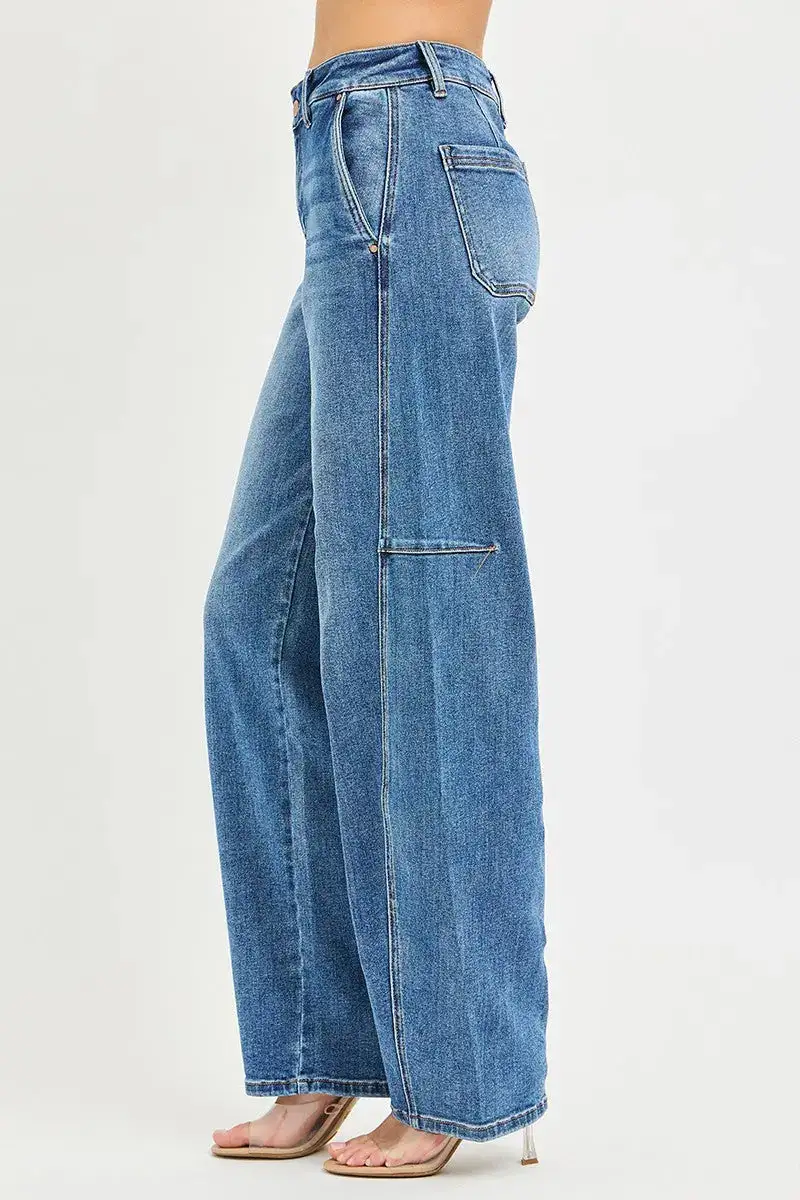 Baggy Pocketed Everyday Denim Jeans