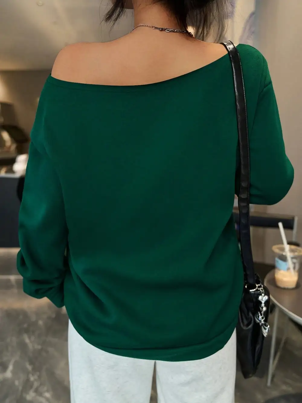 Women Raglan Sleeve Relaxed Fit Sweatshirt