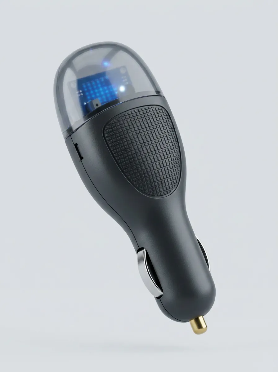 LED Indicator Plug-In Format Automotive Fuel Saver Device
