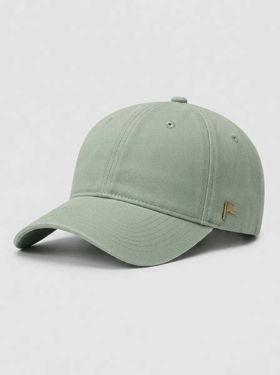 Unisex Equestrian Lover Gold Flag Logo Printed Baseball Cap