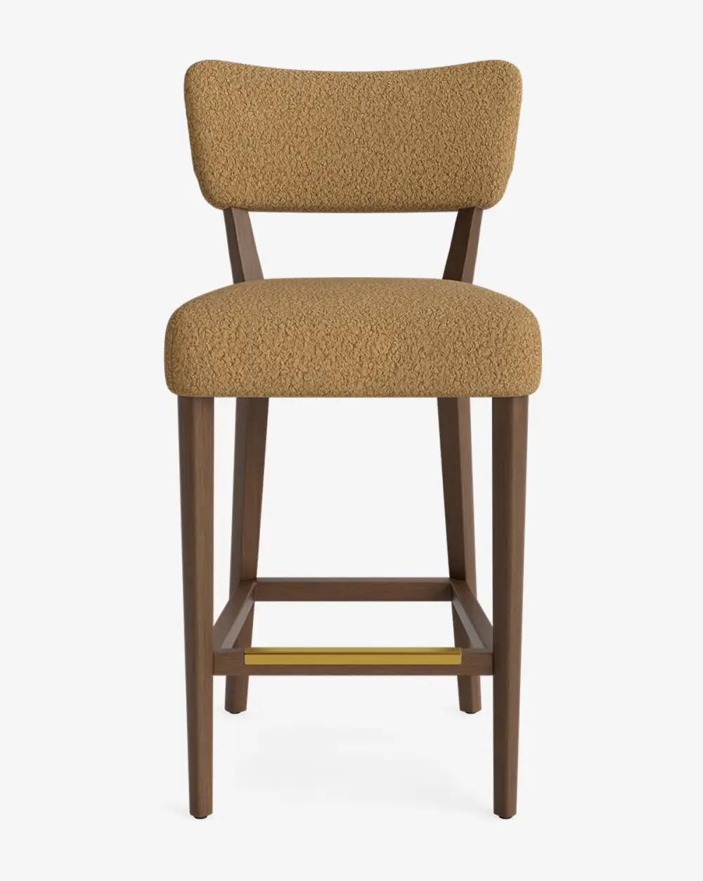 Vintage-Inspired Velvet Stool