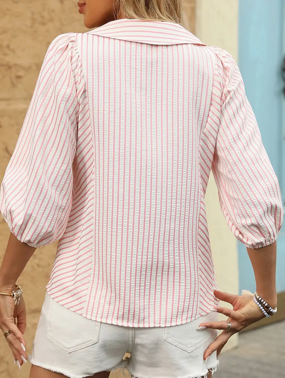 Puff Sleeve Doll Blouse