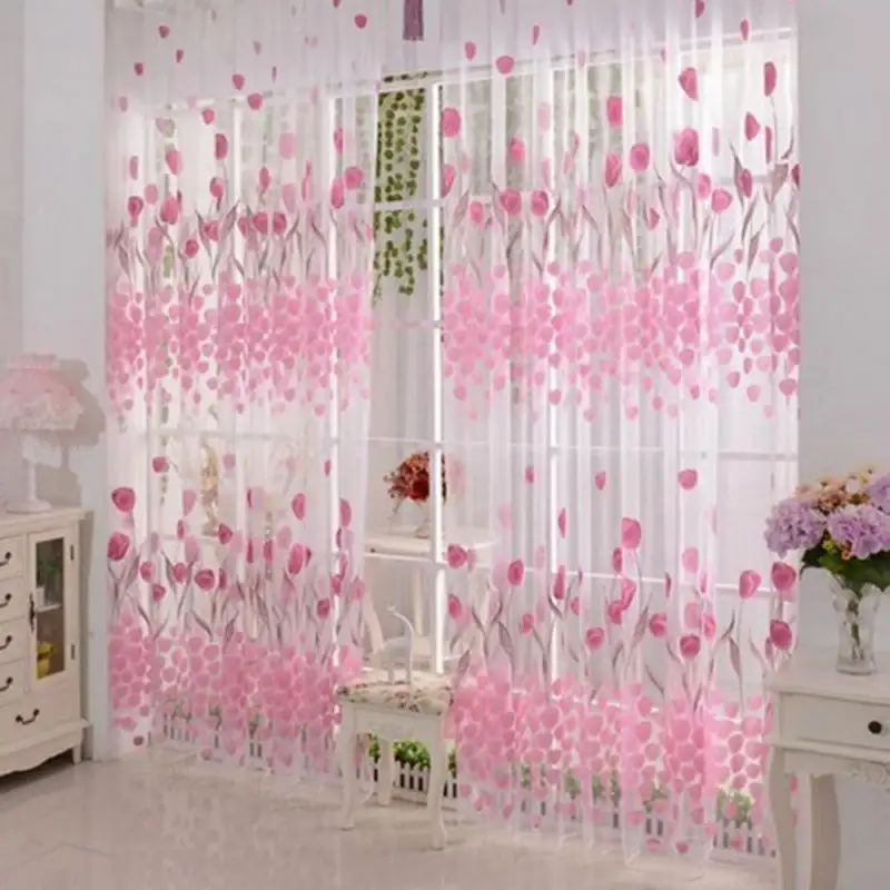 Wide Sheer Window Valance Panel