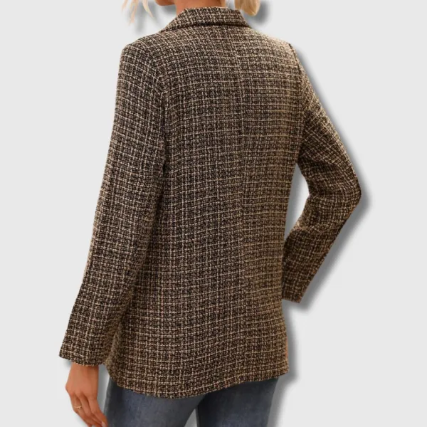 Cropped Textured Blazer