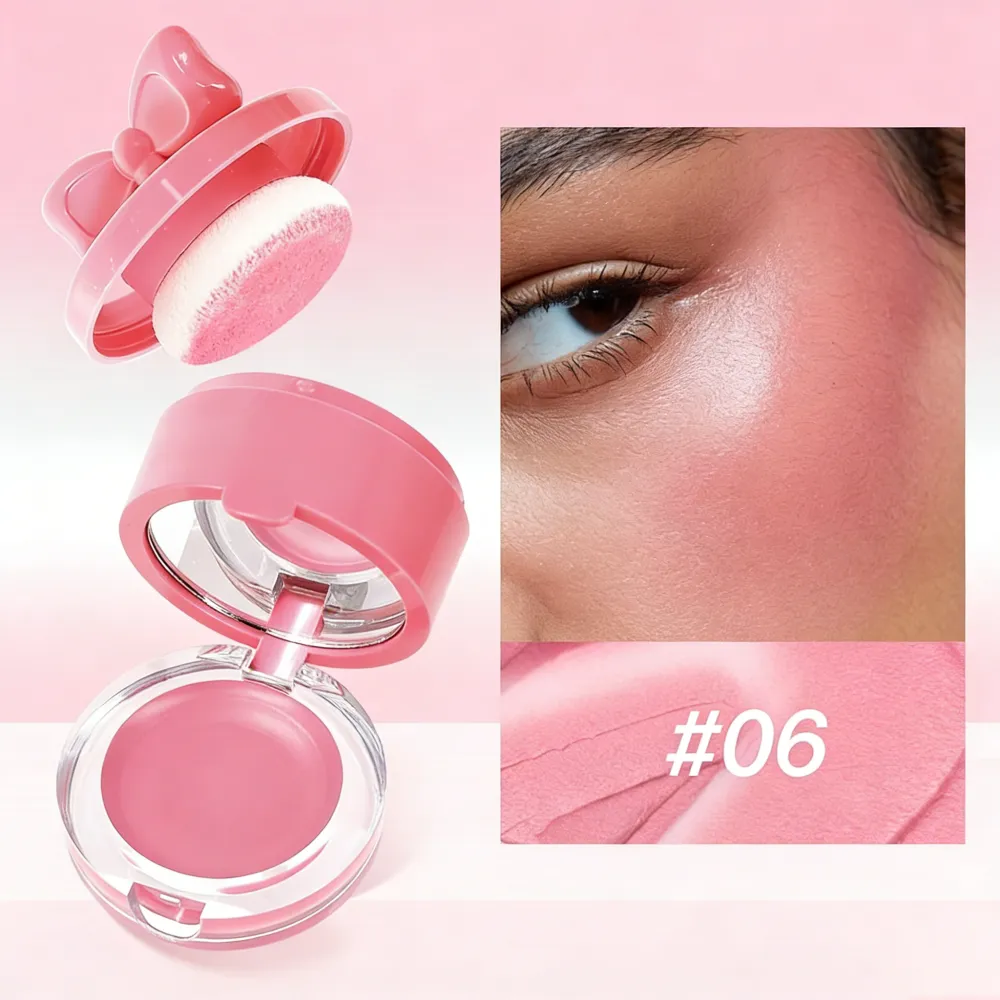 Bow-Top Cream Blush