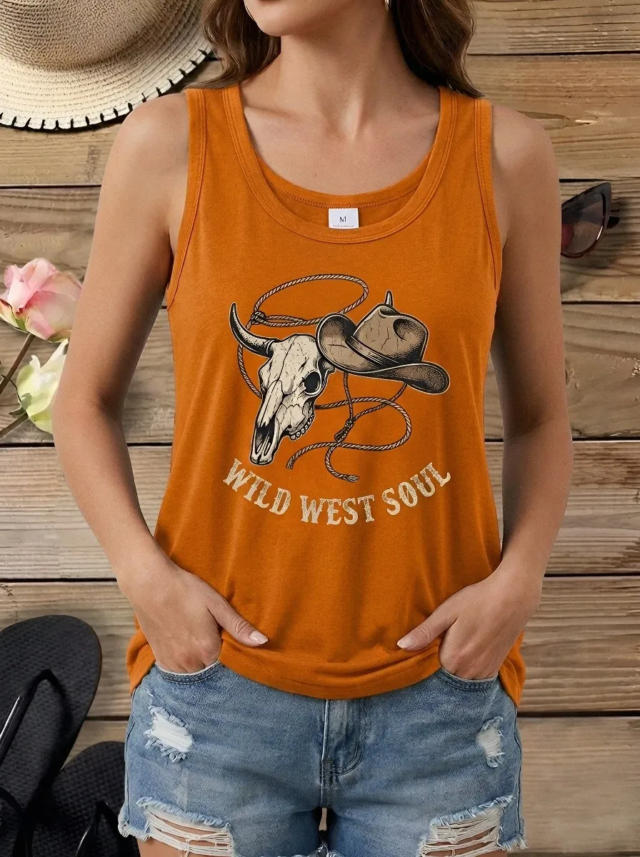 Wild West Soul Tank Top Modern