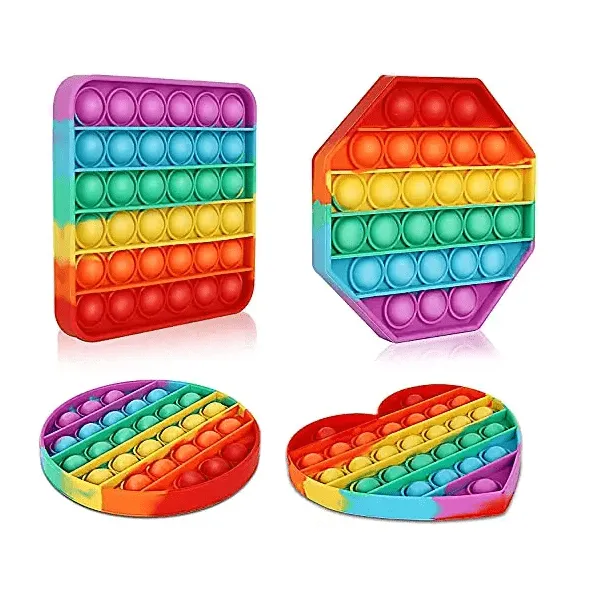 Multicolour Pop it Bubble Fidget Toy