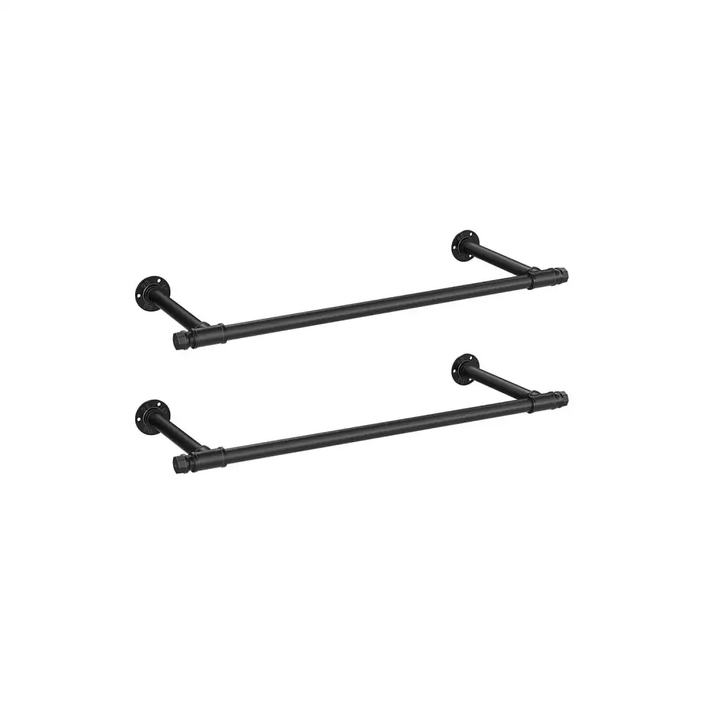 Wall Mounted Clothes Rack Pair