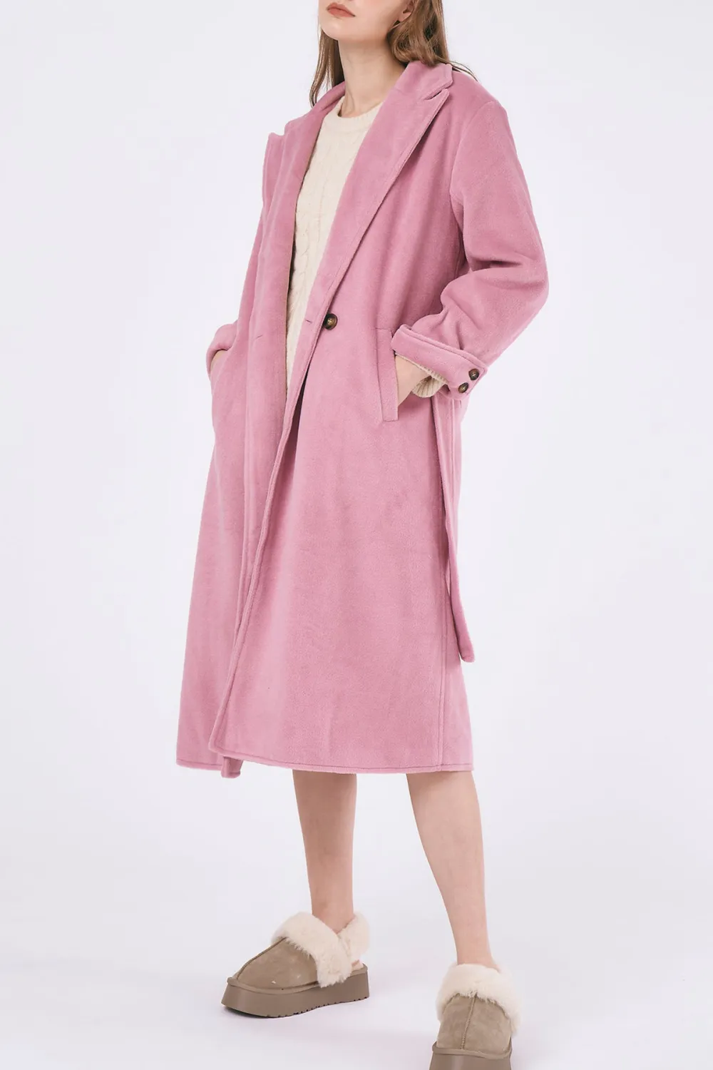 Belted Long Coat