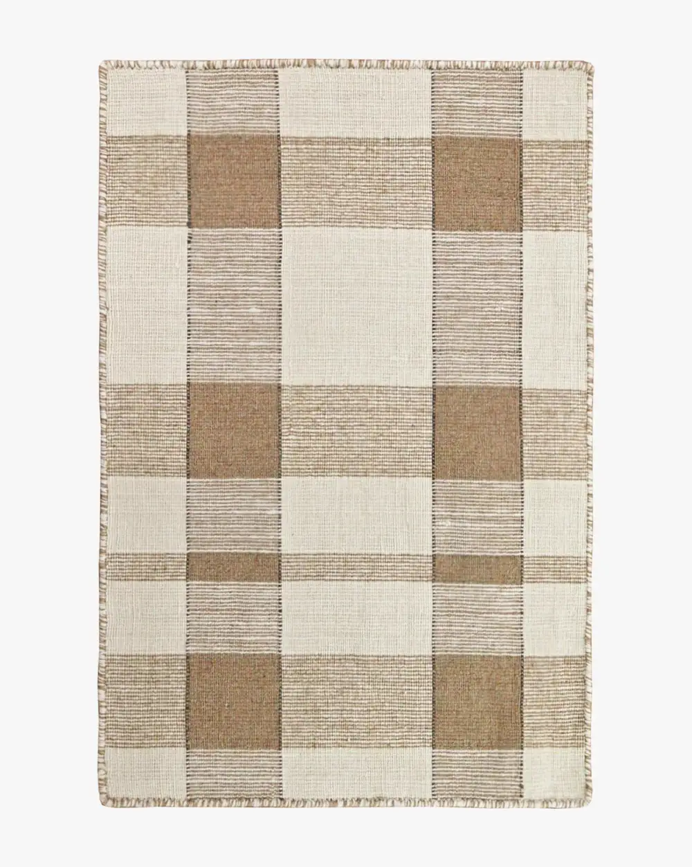 Plaid Indoor-Outdoor Area Rug