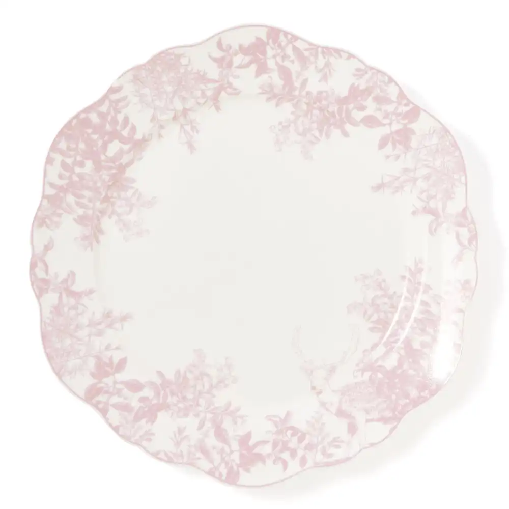 Dining Plate for Appetizer Serving with Coordinated Serveware