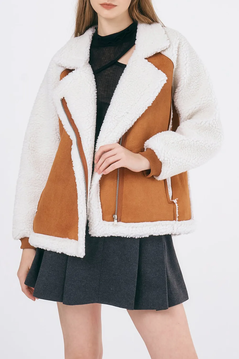 Faux Shearling Jacket
