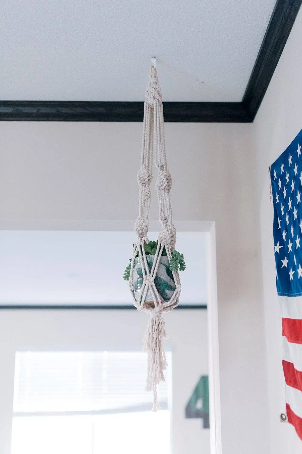 Elegant Living Space Decor Braided Rope