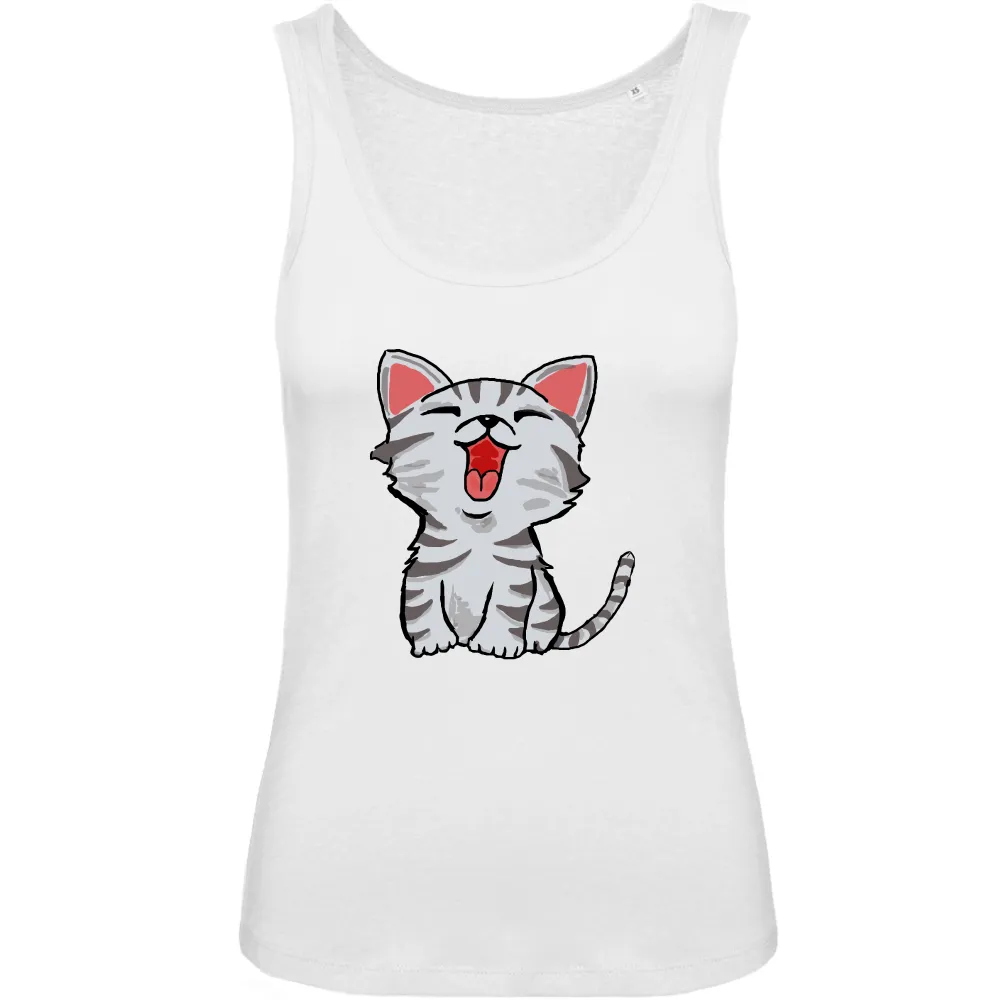 Little Cat Graphic Tank