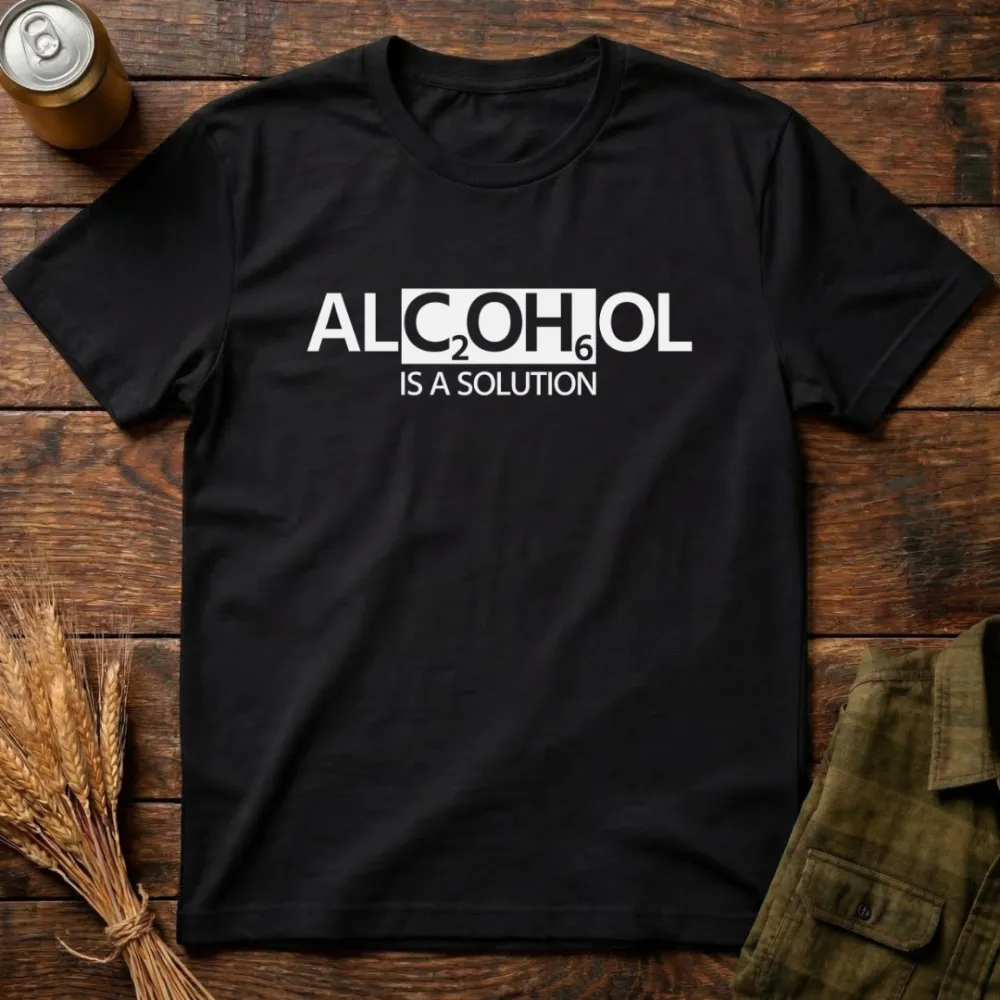 It'S A Solution Graphic Cotton T-Shirt