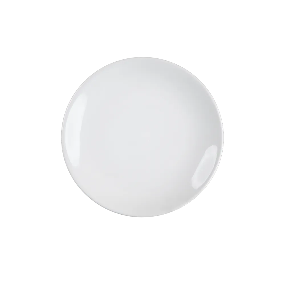 Versatile Home Rimless Ceramic Dining Plate