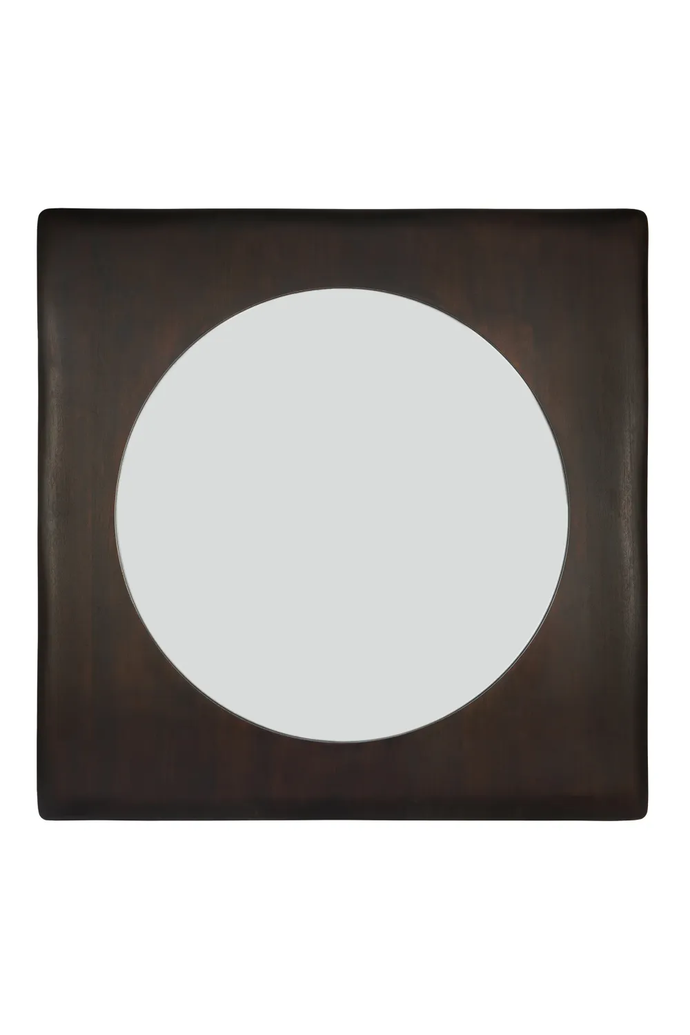 Varnished Mahogany Wall Mirror