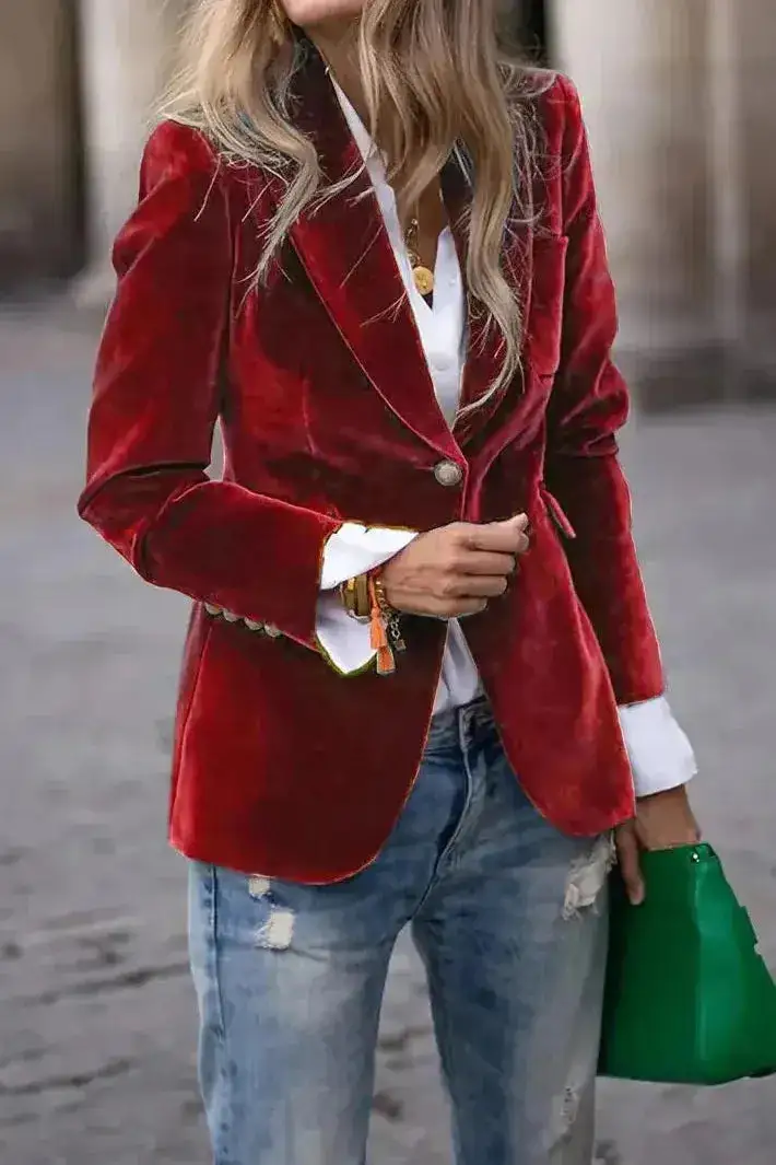 Tailored Relaxed Blazer