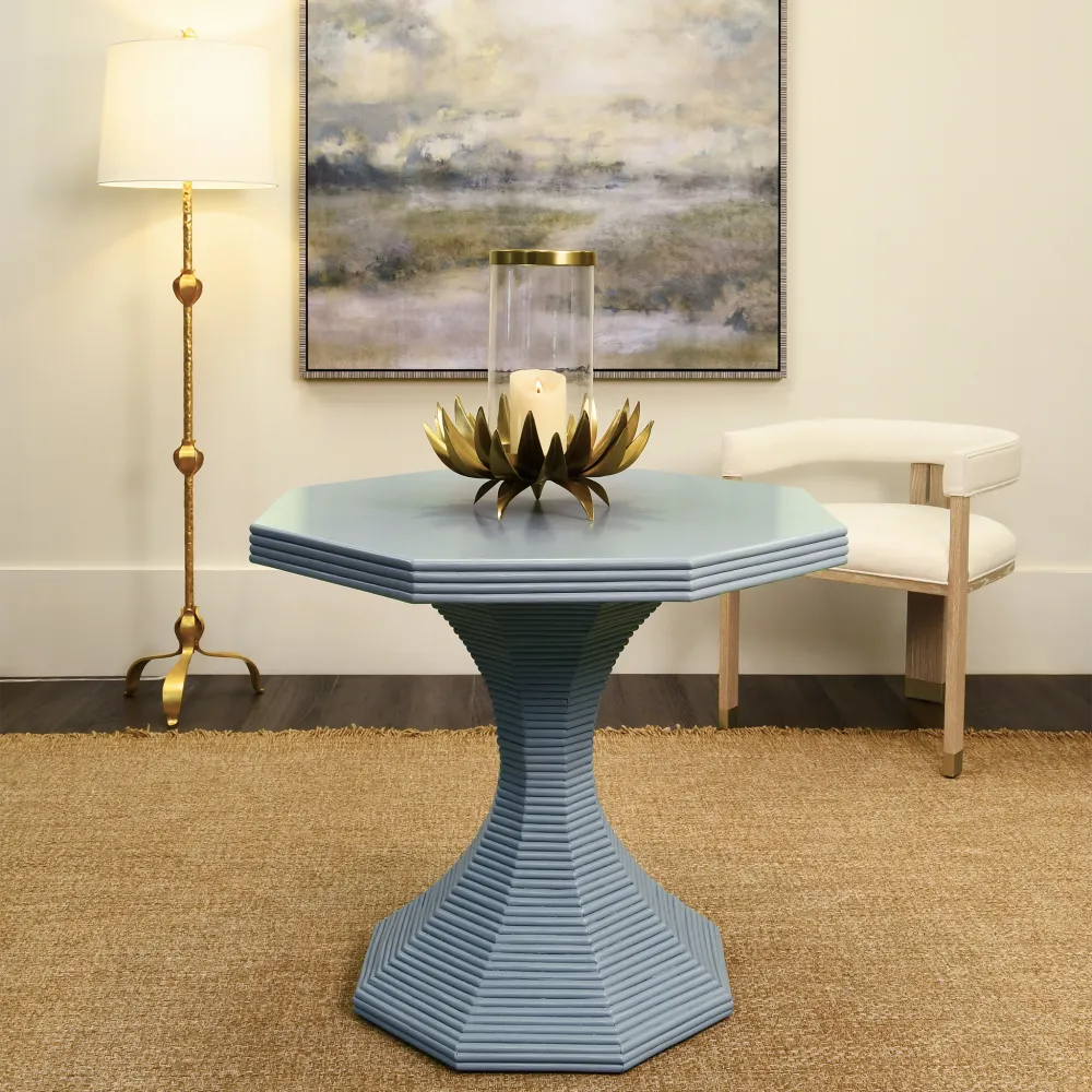 Rattan Side Table