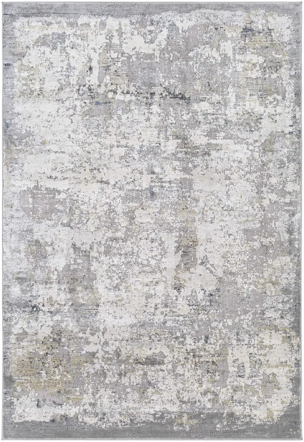 Contemporary Polypropylene Area Rug Styled Floor Accent