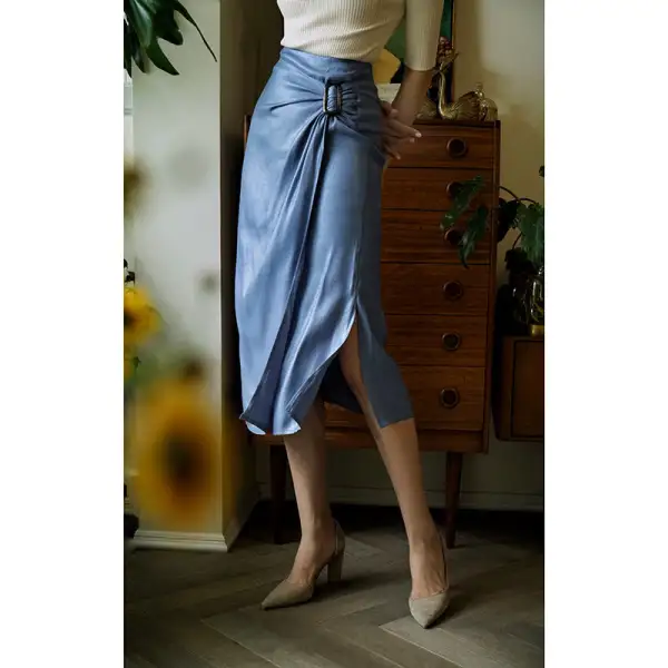 Contemporary Simple Everyday Casual Skirt