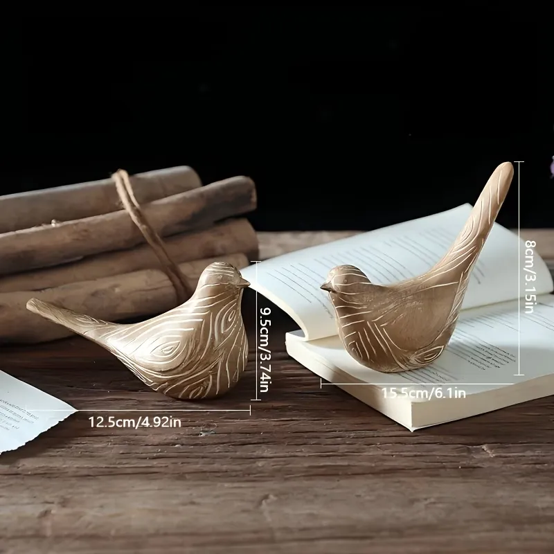 Rustic Bird Table Decor