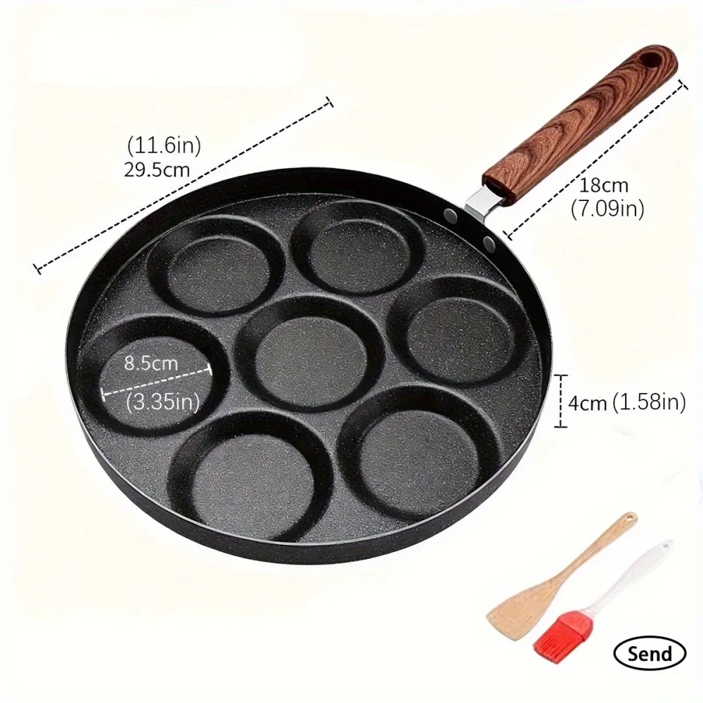 Multi-Slot Non-Stick Frying Pan