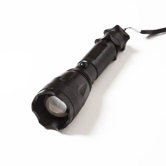 Zoomable Multi-Mode Aluminum Flashlight