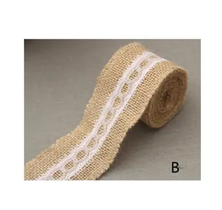 Protective Burlap Lace Ribbon Roll