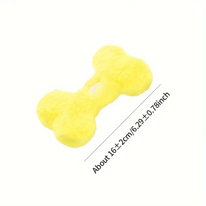 Plush Bone Dog Toy