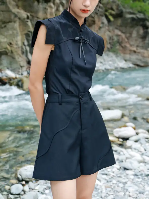 Everyday Casual Polyester Pants