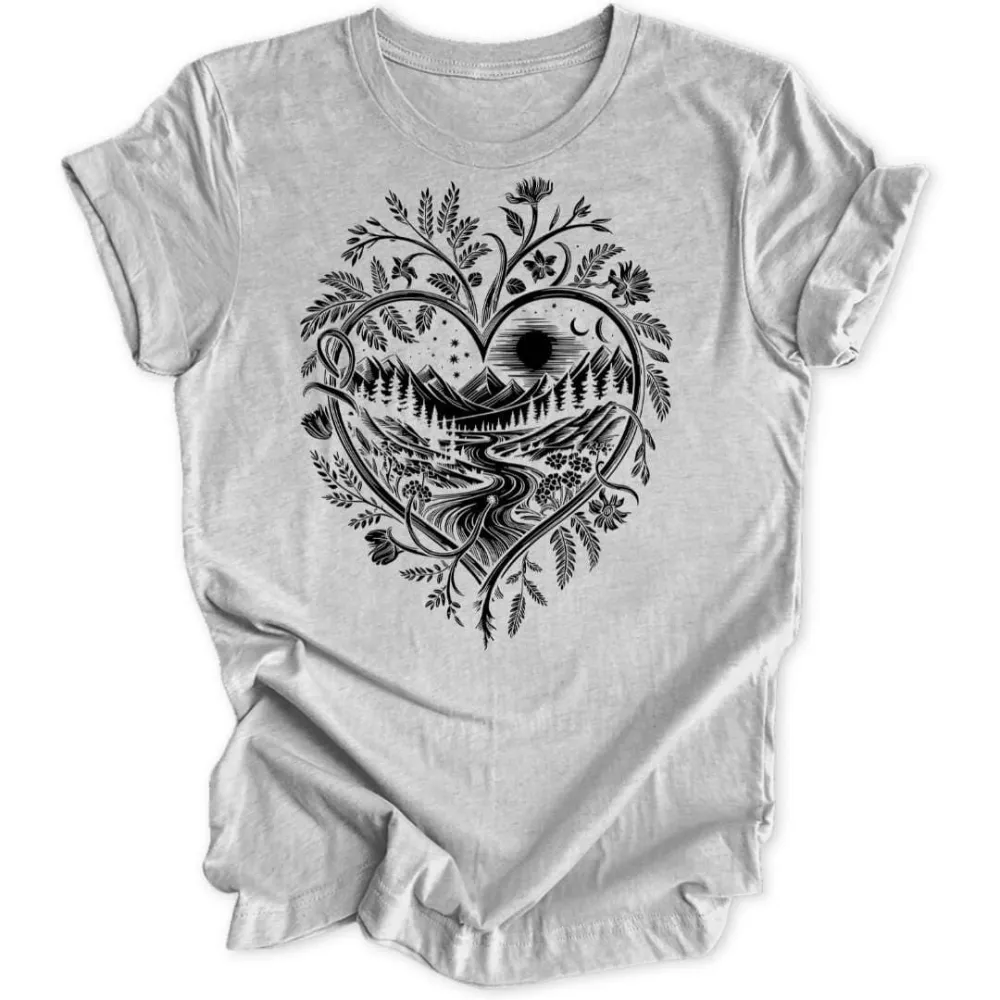 Nature Heart Unisex T-Shirt