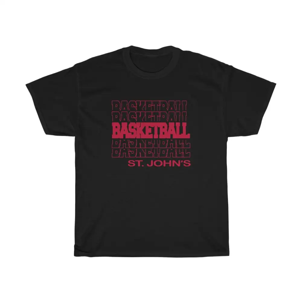 Basketball St Johns in Modern Stacked Lettering