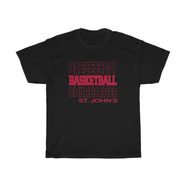 Basketball St Johns in Modern Stacked Lettering