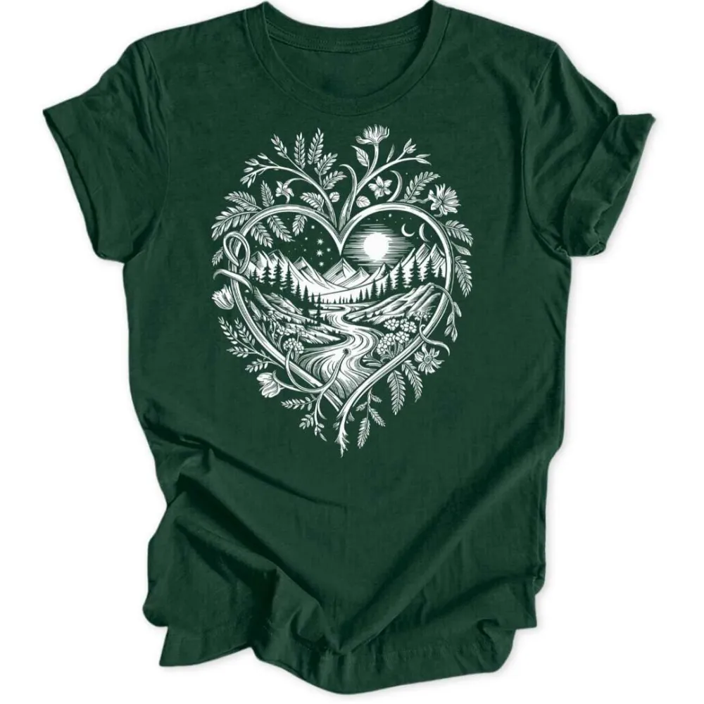 Nature Heart Unisex T-Shirt