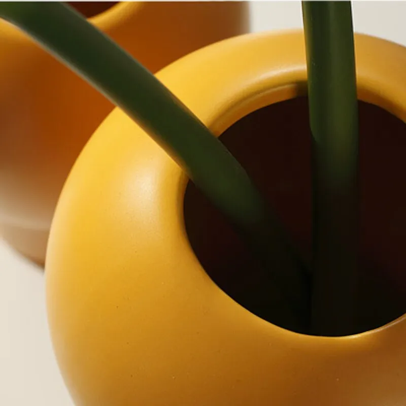 Ceramic Floral Decorative Table Vase