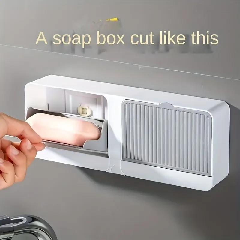 Wall-Mounted Dual Soap Dish