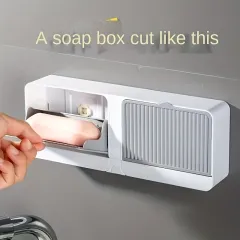 Wall-Mounted Dual Soap Dish