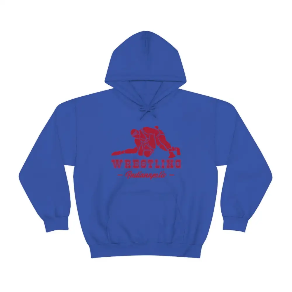 Fan Style Wrestling Graphic Pullover Hoodie