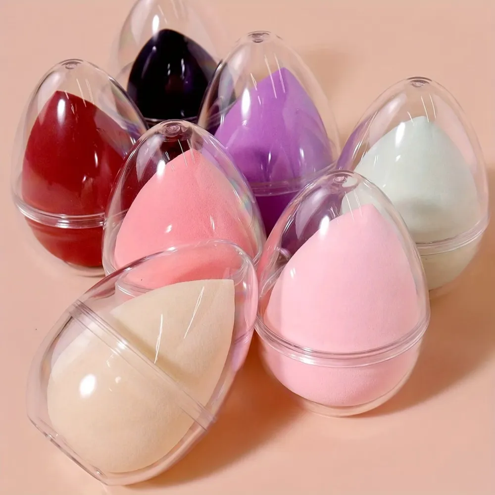 2 Pcs Protective Case Beauty Sponges