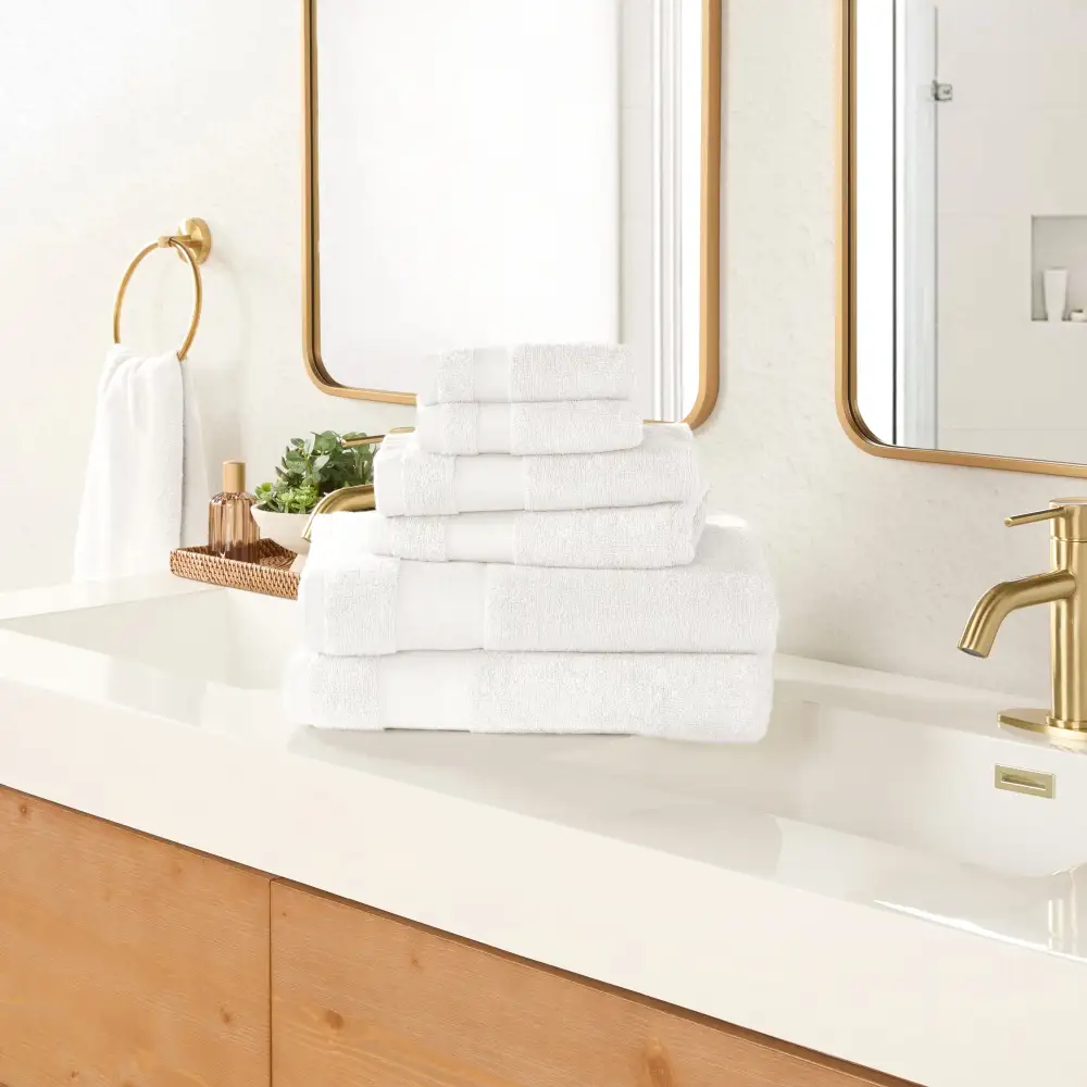 Ultra Soft % Cotton Bath Towel Set Complete