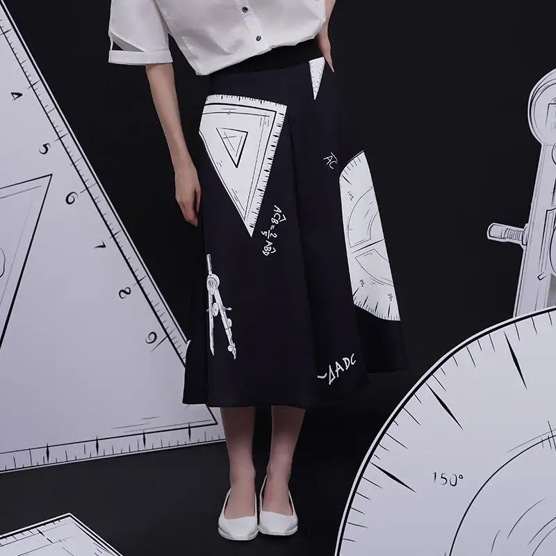 Flexible Market Everyday Casual Polyester Skirt