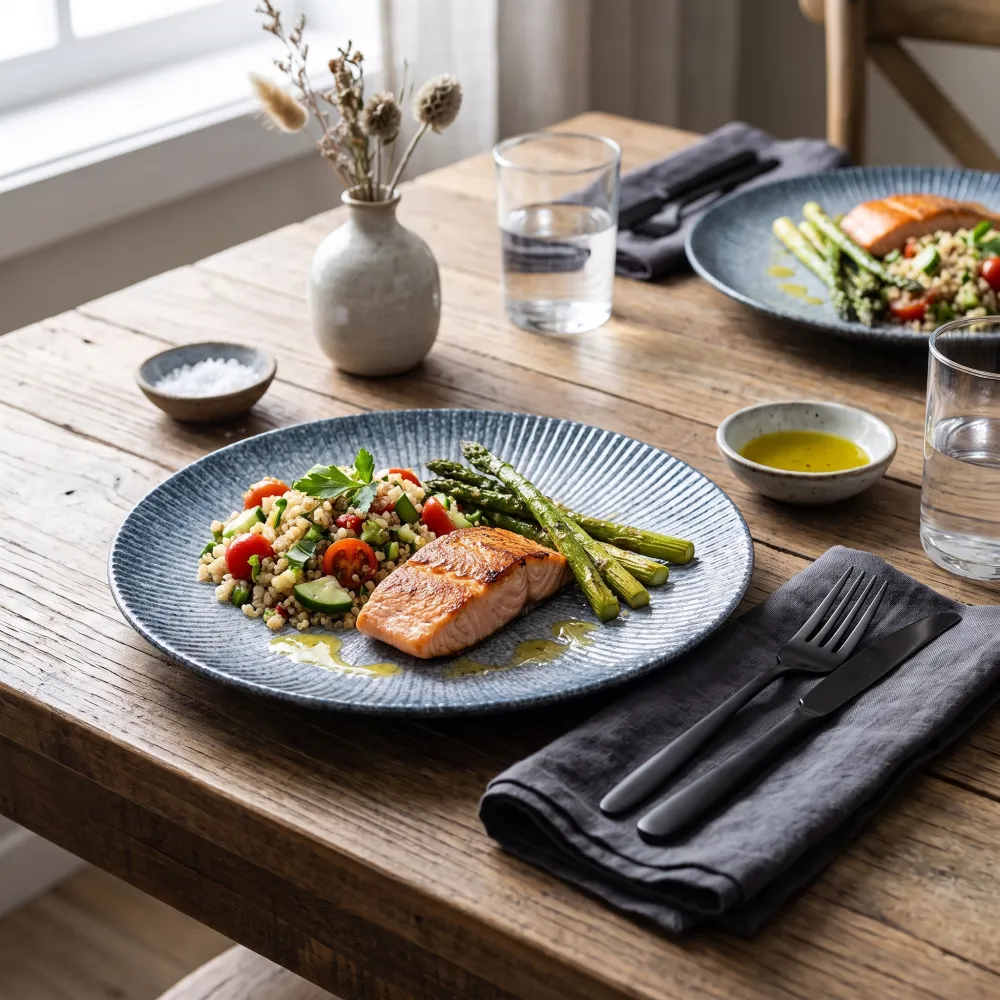 Disc Ceramic Dinner Plates